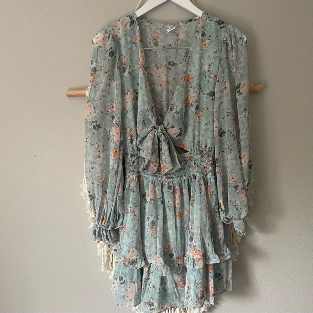 Hello Molly Crystal Skies Floral Dress - Picture 4 of 5